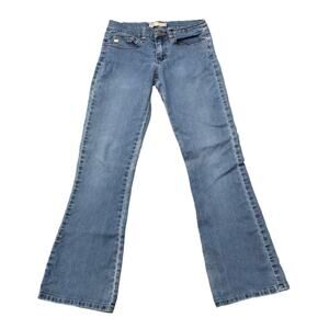 ROXY Light Washed Blue Denim Flare Leg Jeans Size 1